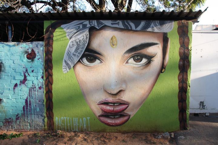 Graffiti-Tour, Durban, Südafrika