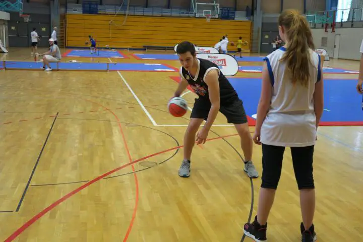 kinder+Sport Basketball Academy Testtag Ludwigsburg MHP Riesen