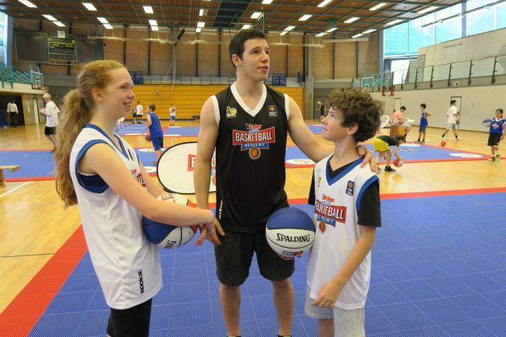 Matej Jelovcic, kinder+Sport Basketball Academy Testtag Ludwigsburg MHP Riesen