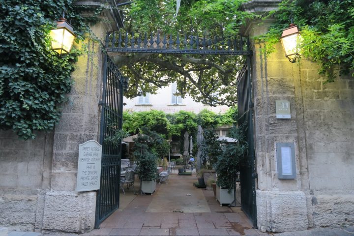 versteckte Gärten in Avignon