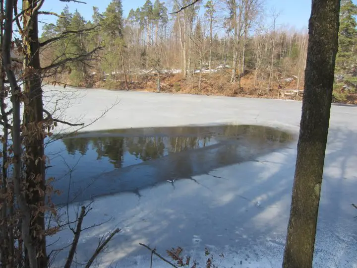 Bärensee, Stuttgart, Ausflugsziele im Winter Baden-Württemberg