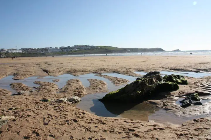 Fistral Beach, Headland Hotel, Newquay, Cornwall, Cornwall mit Kindern