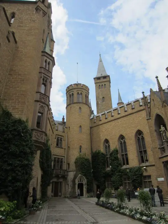 Burg Hohenzollern, Ausflugsziele im Winter Baden-Württemberg