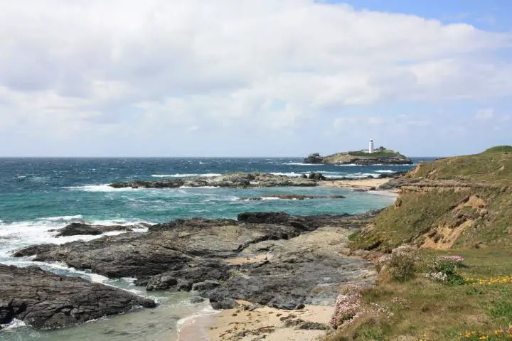 Der Leuchtturm von Godrevy, die schönsten Aussichtspunkte von Cornwall