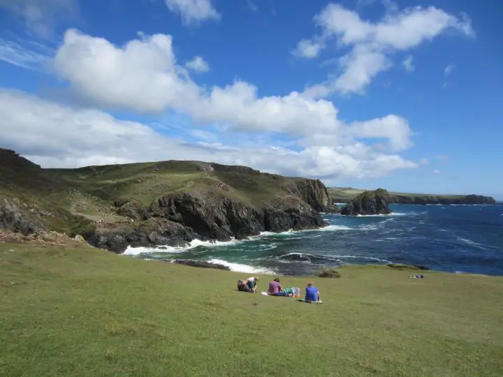 Kynance Cove, Cornwall mit Kindern