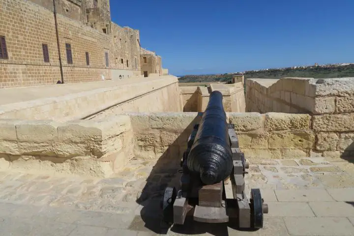 Kanone Zitadelle Gozo