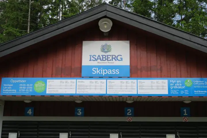 Kasse in Isaberg, Schweden