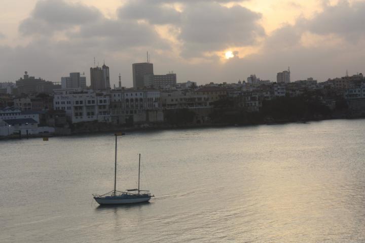 Blick auf die Altstadt von Mombasa