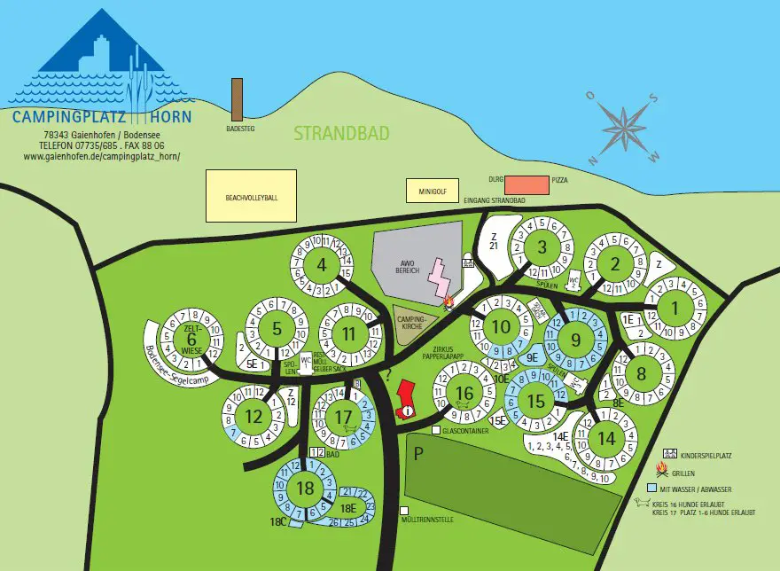 Campingplatz Horn am Bodensee ideal für Kinder Mee(h)r erleben