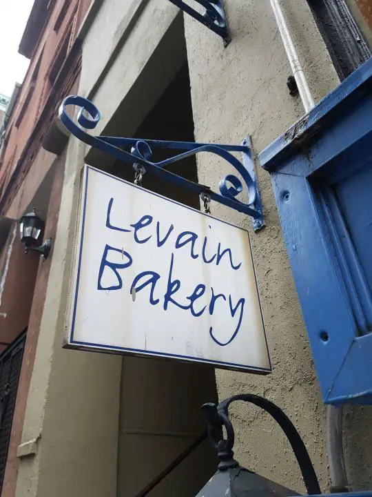 Schild der Levain Bakery