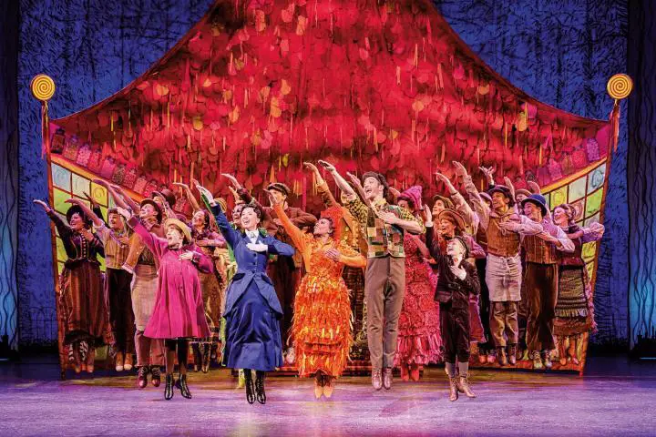 Mary Poppins mit Kindern, Stuttgart, Foto: Stage Entertainment