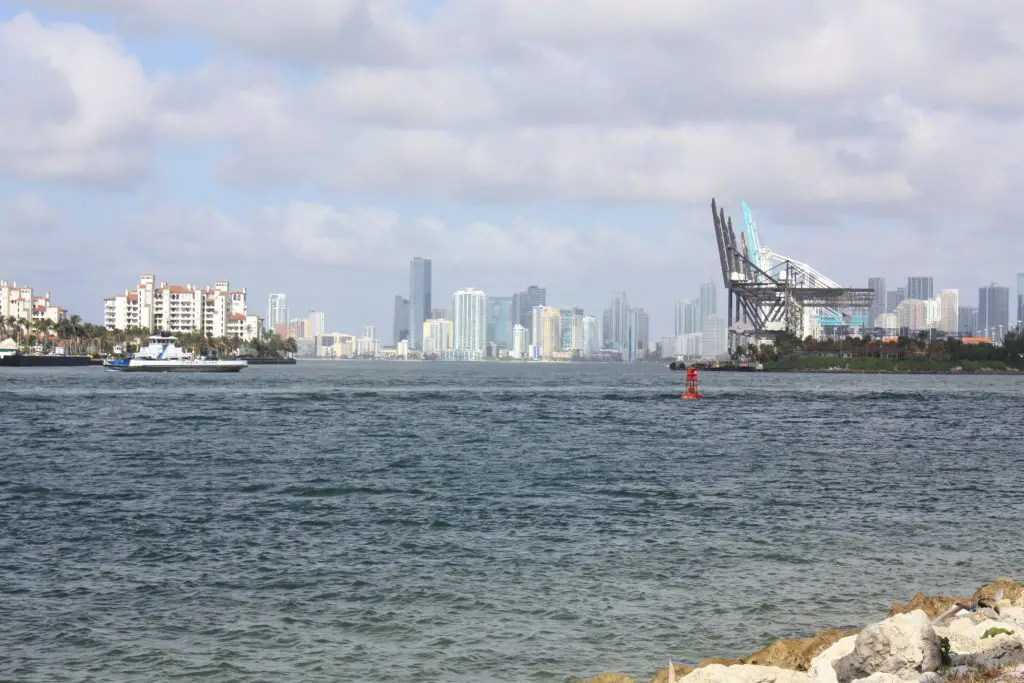 Die Skyline von Miami Downtown