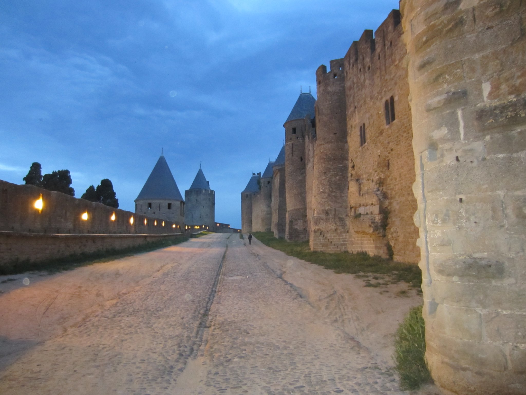 Mittelalterliche Romantik in Carcassonne