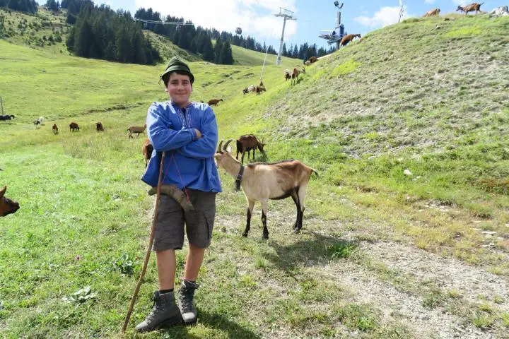Savognin, Graubünden mit Kindern