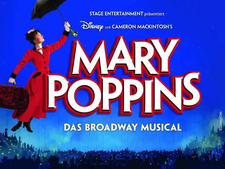 Mary Poppins mit Kindern, Stuttgart, Foto: Stage Entertainment