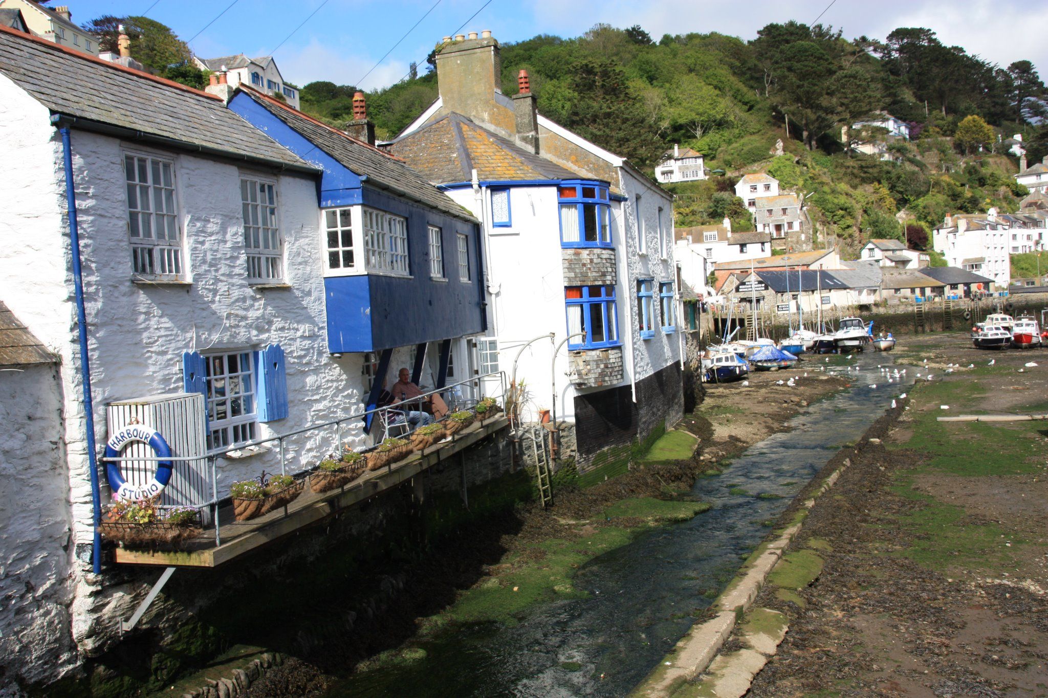 Hafen von Polperro, Cornwall