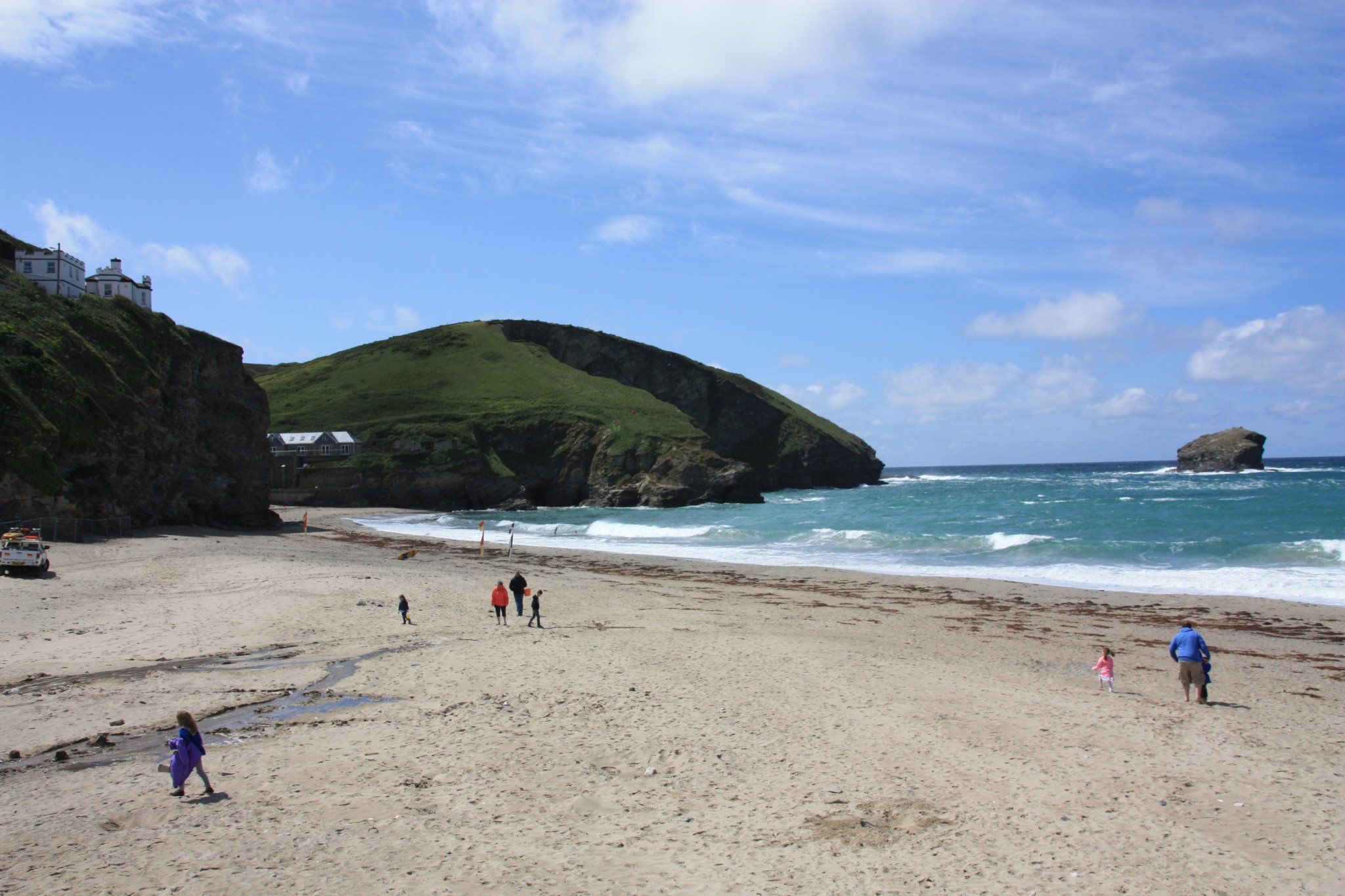 Strand von Portreath, Cornwall