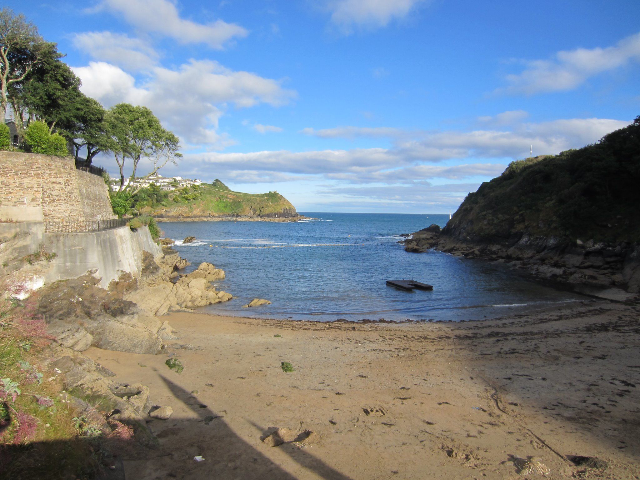 Readymoney Cove in Fowey, Cornwall