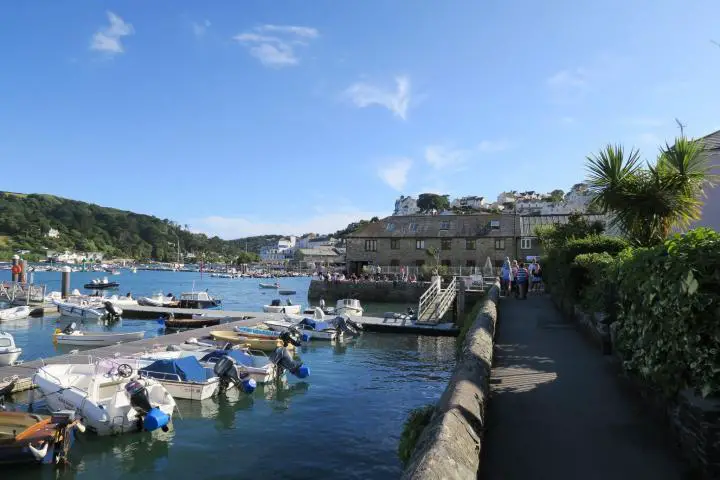 Uferpromenade in Salcombe