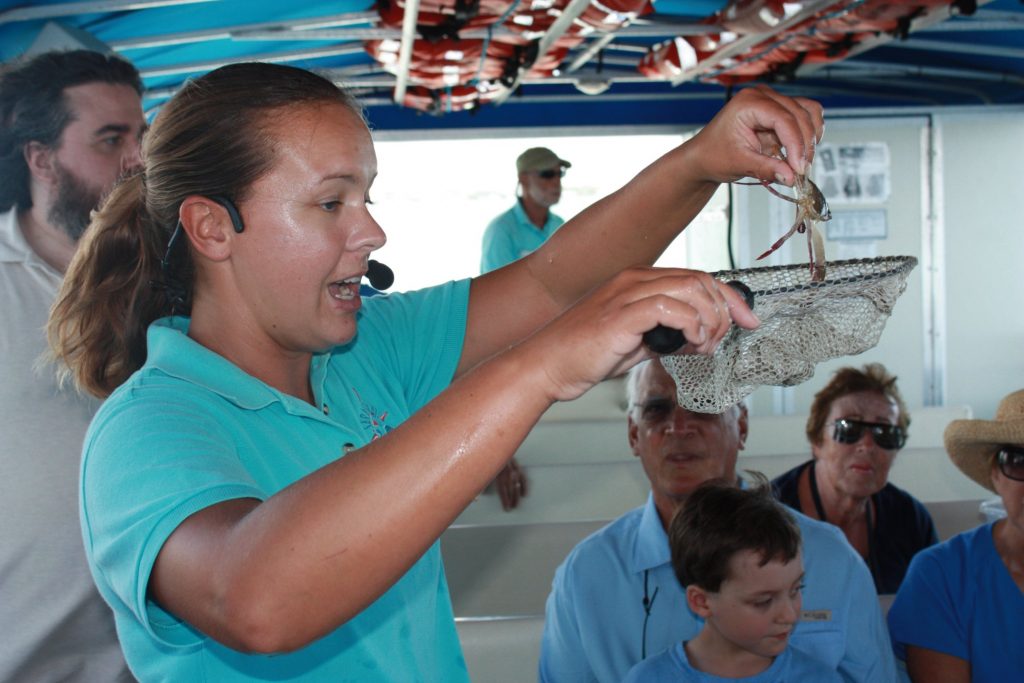 Eco Boat Tour, Mote Marine Aquarium, Sarasota, Florida