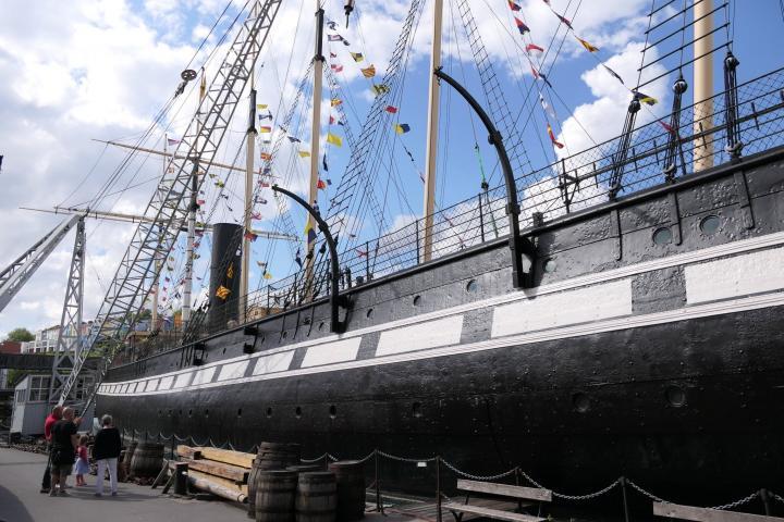 Das Museumsschiff SS Great Britain