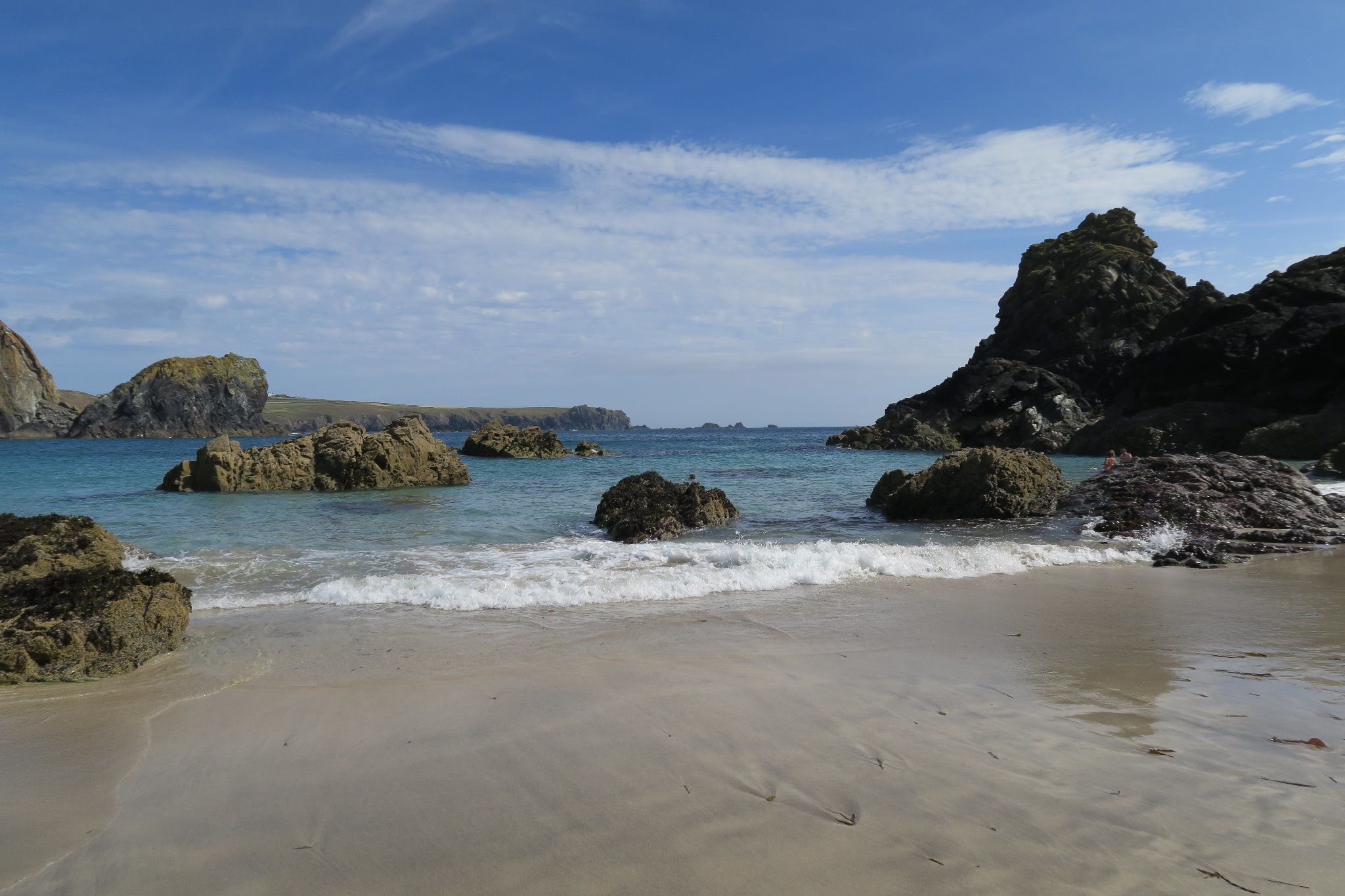 Sandstrand von Kynance Cove, Cornwall