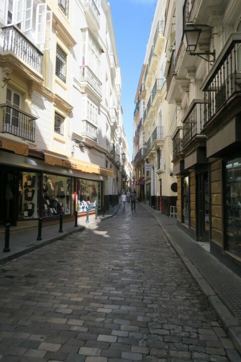 Straße in Cadiz
