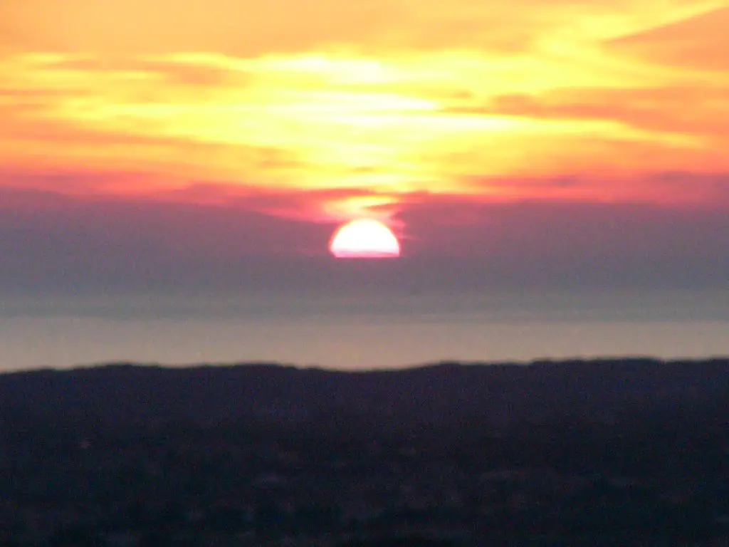 Sonnenuntergang in der Toskana