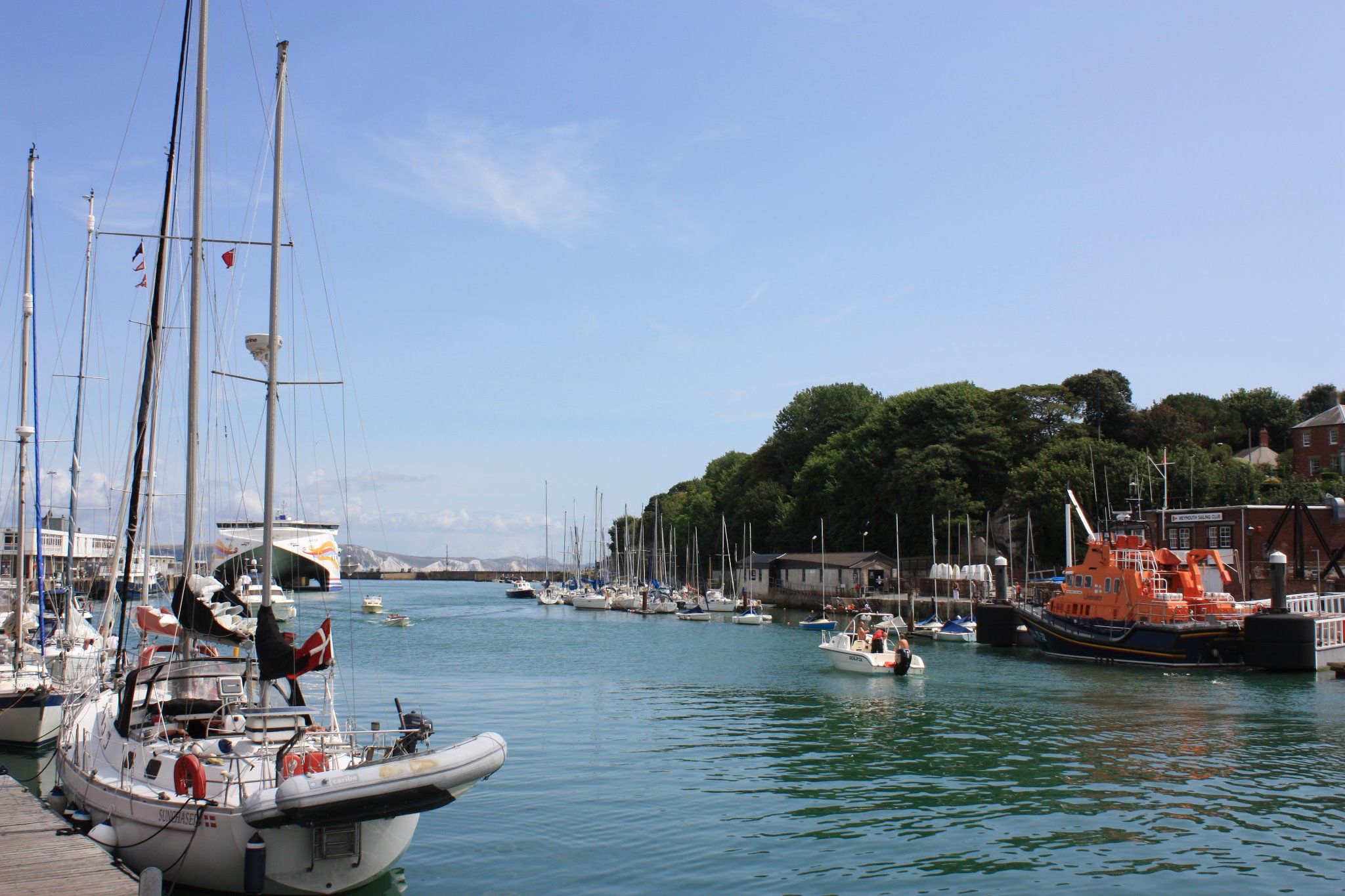 Hafen von Weymouth